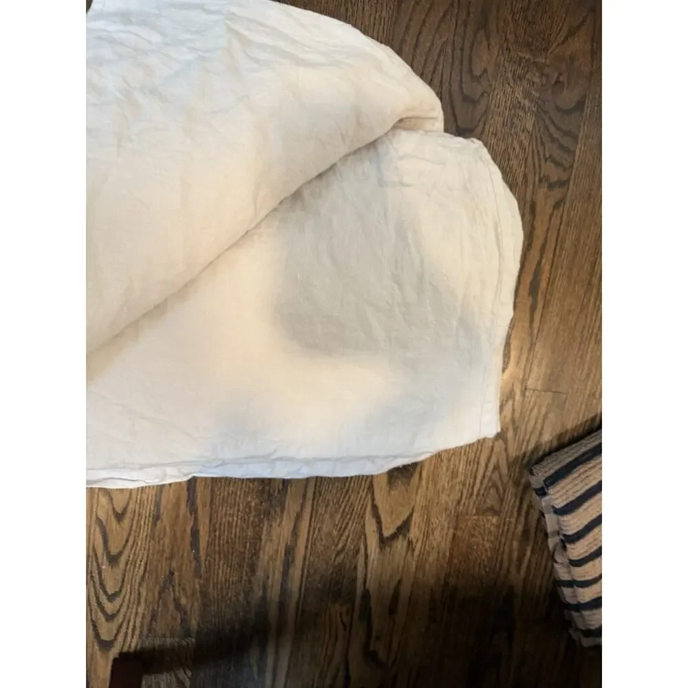 Parachute Linen Duvet Cover (grey) King/cal King NEW $390